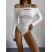 Women's bodysuit with a cutout, cool