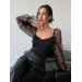 Chic women's bodysuit with hearts