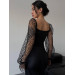 Chic women's bodysuit with hearts