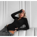 The perfect basic women's thermal bodysuit with a hidden zipper