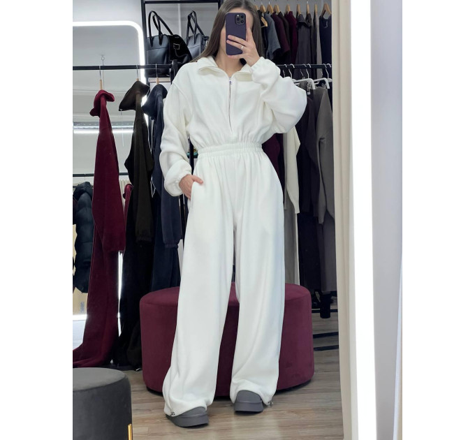 Жіночий теплий комбінезон із двостороннього флісу (S-XL)