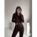 Trendy women's shapewear with a belt that perfectly emphasizes the waist