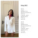 A trendy 2-piece suit, a skirt-shorts and a cropped jacket is your perfect option