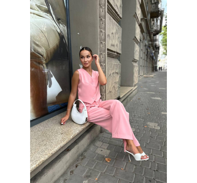 Stylish women's classic suit in different colors