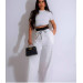 Spring women's two-piece suit made of knitwear