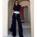 Spring women's two-piece suit made of knitwear