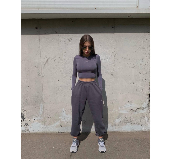 Stylish women's tracksuit (top + joggers) in two colors