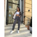 Women's sports winter suit with fur (Sizes 42-52)