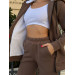 Women's sports winter suit with fur (Sizes 42-52)