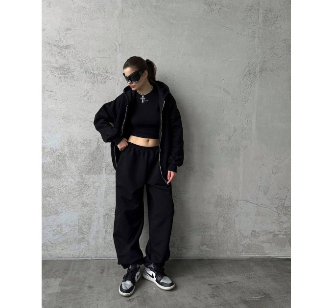 Женский спортивный костюм oversize в разных цветах (42-52)