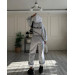 Stylish women's sports suit with fleece “I DON'T CARE” and various colors (Sizes 42-52)