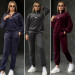 Women's insulated velour tracksuit (Sizes 42-52) and in different colors
