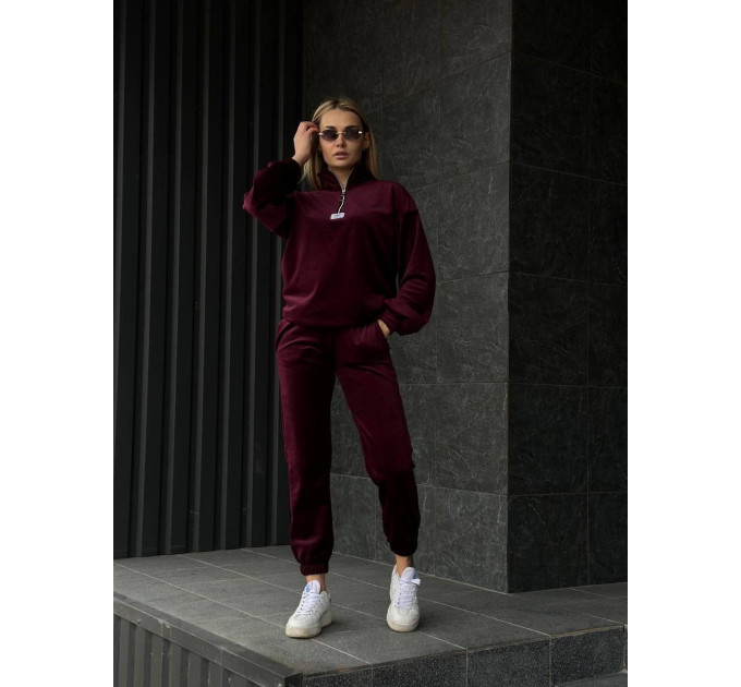 Women's insulated velour tracksuit (Sizes 42-52) and in different colors