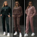 Women's insulated velour tracksuit (Sizes 42-52) and in different colors