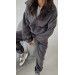 The most comfortable fleece women's tracksuit (42-52) for cozy autumn and winter