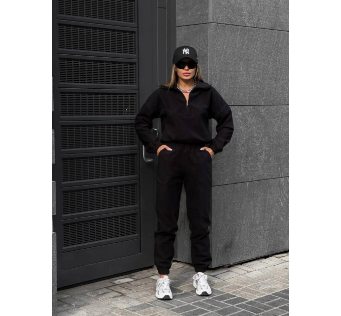 The most comfortable fleece women's tracksuit (42-52) for cozy autumn and winter