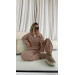 The most comfortable fleece women's tracksuit (42-52) for cozy autumn and winter