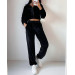 Women's sports velour suit in various colors