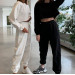 Women's loose-fitting suit in various colors (42-52)