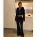 Soft women's velour tracksuit in various colors