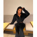 Soft women's velour tracksuit in various colors