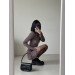 Charming velour mini dress