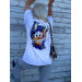 Women's oversized T-shirt "Donald Duck" TURKEY 95% cotton