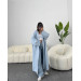 Women's trendy angora cardigan, warm and soft