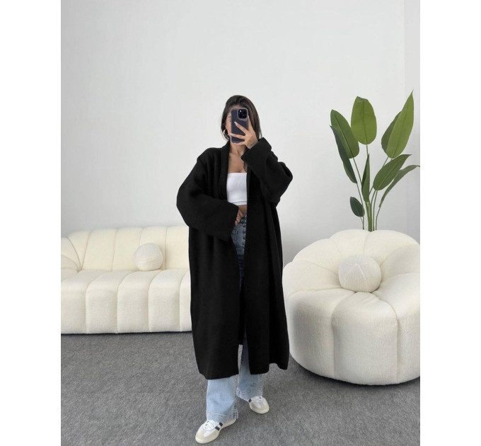 Women's trendy angora cardigan, warm and soft