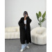 Women's trendy angora cardigan, warm and soft