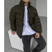 Men's stylish youth jacket in different colors, synthetic winterizer 250