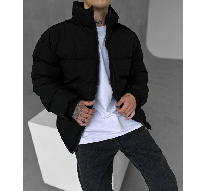 Men's stylish youth jacket in different colors, synthetic winterizer 250