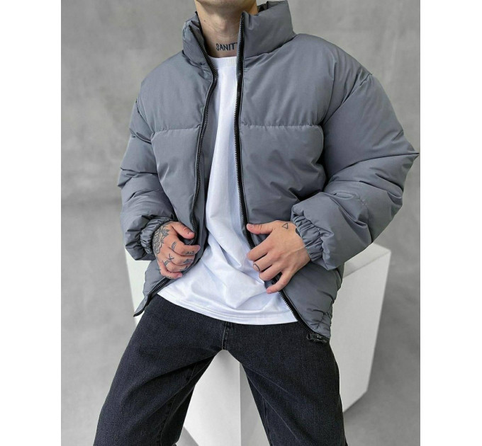 Men's stylish youth jacket in different colors, synthetic winterizer 250