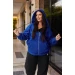 Stylish and modern bomber jacket (available in large sizes) that will be the perfect addition to your basic fall wardrobe
