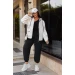 Stylish and modern bomber jacket (available in large sizes) that will be the perfect addition to your basic fall wardrobe
