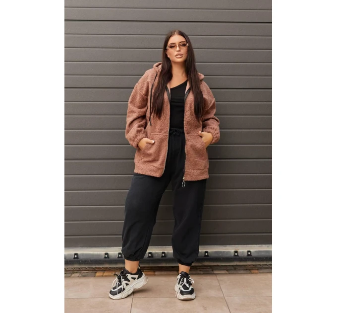 Stylish and modern bomber jacket (available in large sizes) that will be the perfect addition to your basic fall wardrobe