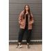 Stylish and modern bomber jacket (available in large sizes) that will be the perfect addition to your basic fall wardrobe