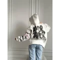 Стильное трендовое женское худи