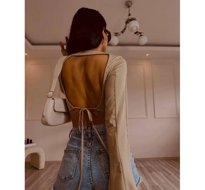A backless top you'll fall in love with