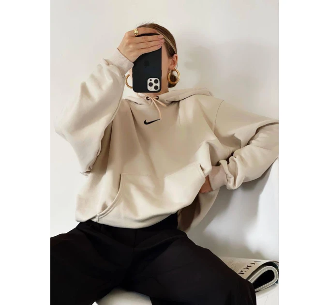 Стильное худи NIKE на флисе