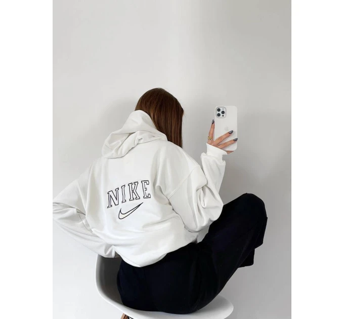 Стильное худи NIKE на флисе