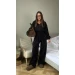 Women's warm reversible fleece jumpsuit (S-XL)