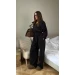 Women's warm reversible fleece jumpsuit (S-XL)