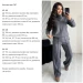 High-quality warm women's angora suit in various colors (42-52)