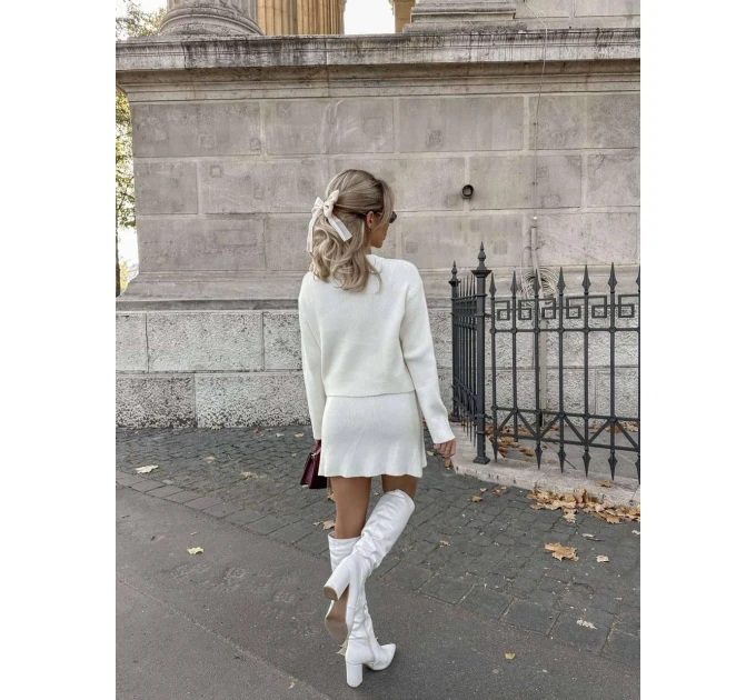 Women's angora suit