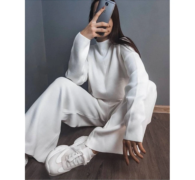 Women's angora suit in various colors (42-54)