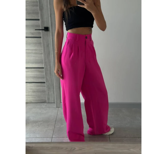 Жіночі брюки палаццо в різних кольорах