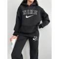 Женский спортивный костюм NIKE (42-48) на флисе в разных цветах