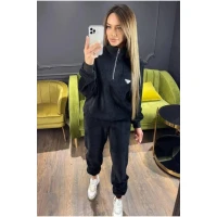 Спортивный женский костюм из микровельвета в разных цветах (Размеры 42-54) 357 (22)