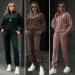 Спортивный женский костюм велюр велюр утепленный (Размеры 42-52) и разных цветах